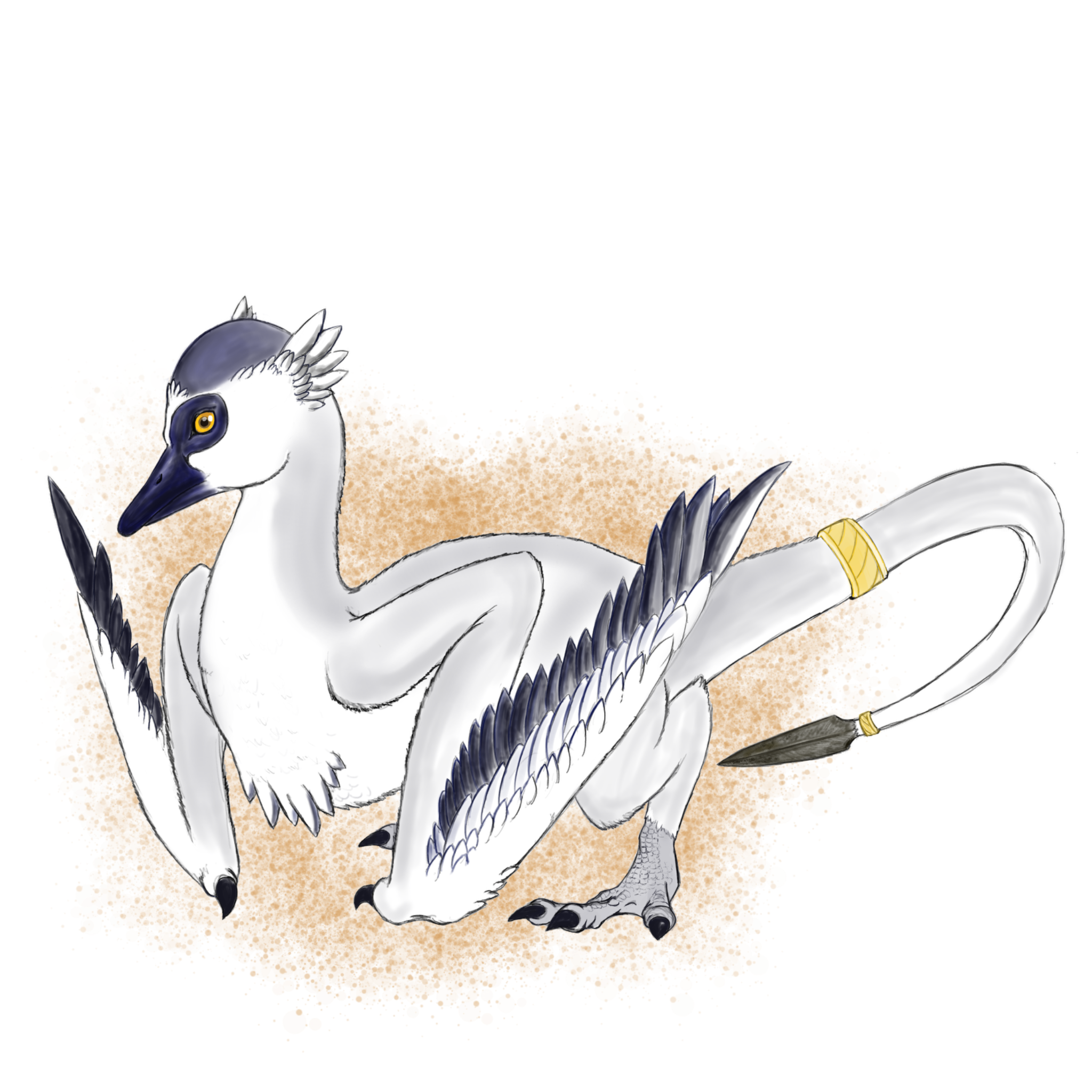 Vigyrrie in its Fractured form with a gold elemental splash